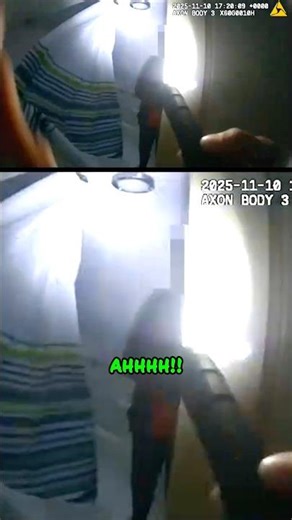 Cop Had the Biggest Jump Scare of His Entire Career 😂 #shorts