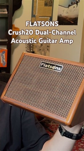 Flatsons Crush20 Dual-Channel Acoustic Guitar Amp