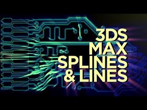 Creating a Circuit Board with 3D Splines Tutorial