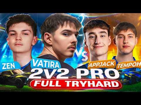VATIRA & ZEN vs APPJACK & TEMPOH IN PRO 2V2 FULL TRYHARD