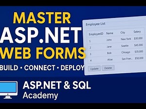 Module 5: Working with GridView in ASP.NET Web Forms#ASP.NET,#SQL,#Web development