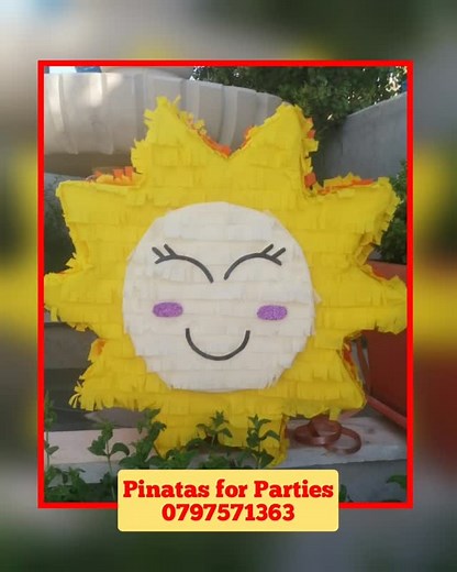 #sun #pinata #fun #pinatasforparties #party #amman #jordan #bachelorette #showerparty #birthday #genderreveal | Pinatas for parties