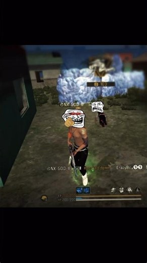 TROLL FACE 👺 // BRAZILIAN FREESTYLE ☠️ #freefire #freefireshorts