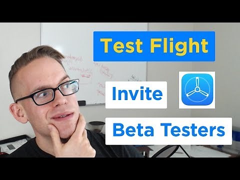 TestFlight - How to Invite iPhone App Beta Testers with iTunes Connect and Xcode 9 (2/2)
