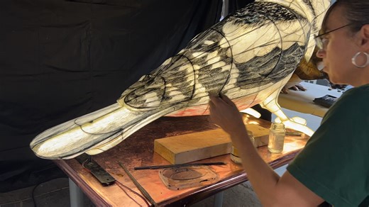 Behind the scenes, the talented team at The Lantern Company are busy bringing another stunning lantern to life for Heligan Night Garden. More sneak peeks coming soon — the magic is building . . . Discover more and book your tickets here, https://www.heligan.com/events/events-at-heligan/heligan-night-garden/ | The Lost Gardens of Heligan