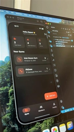 Building Fitness Gym App Using Flutter #flutter