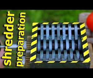 Preparation of a Shredder for Various Tests.