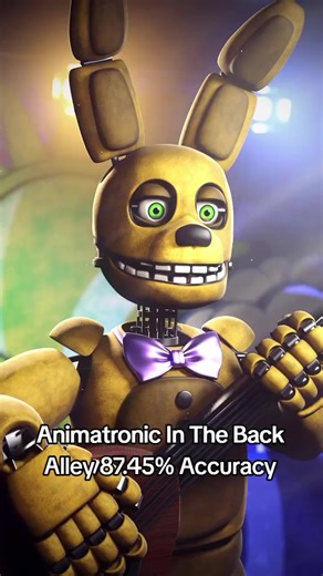 Animatronic found in back alley #fnaf #springbonnie #springtrap #meme #animation