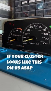 Pretty sick build we did for one of our customers on his 95-98 OBS Chevy cluster! All whiteout package Black SS gauge face with his custom text Needle glow kit installed He also provided the stainless billet bezel with engraving Came out super clean and looks 10x better in person. Want yours done next? Send us a message or fill out the custom build form on our site. #fyp #liftedtrucks #trucksdaily #trucksofinstagram #dieseltrucks #chevytrucks #silveradonation #obschevy #gmt400 #squarebody | Sout