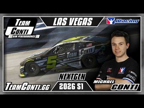 iRacing Pro Track Guide by Team Conti Sim Performance I NASCAR NextGen at Las Vegas