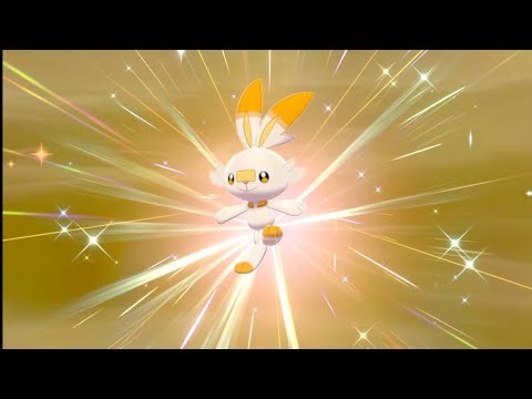 LIVE! Shiny Scorbunny after 187 Eggs in Pokèmon Sword! (Masuda Method)