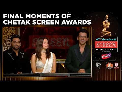 Final Moments of Chetak Screen Awards 2026 With Alia, Zakir Khan & Sunil Grover