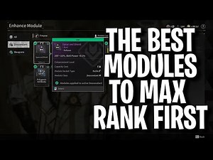 ENHANCE THESE MODULES FIRST FOR EASIER PROGRESSION | THE FIRST DESCENDANT