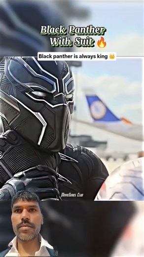 Black Panther With Suit Vs Without Suit🔥|| Black Panther Edit || #shorts #blackpanther #marvel