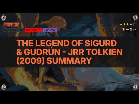 The Legend of Sigurd & Gudrún - JRR Tolkien (2009) Summary - 3.87 ⭐️