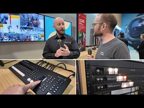 ATEM Mini Extreme ISO G2 and new VideoHub Mini models - Blackmagic Design at NAB 2025