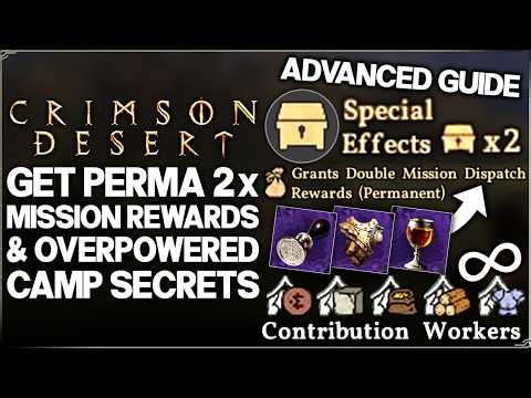 Crimson Desert - This Breaks the Greymane Camp - OP 2X Reward Buff, INFINITE Comrades & More Guide!