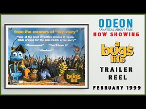 A BUG'S LIFE (February 1999 Odeon Cinema Trailer Reel) -- Home Cinema