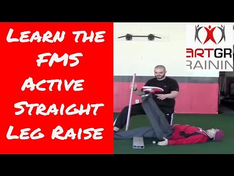 Active Straight Leg Raise - Performing and Scoring the FMS