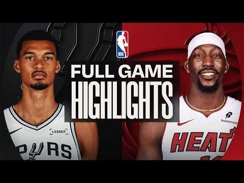 SPURS at HEAT | FULL GAME HIGHLIGHTS | March 23, 2026