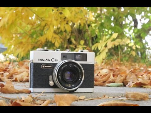 HOW TO USE KONICA C35 AUTOMATIC * QUICK REVIEW * TUTORIAL *RANGEFINDER 35 MM FILM CAM* SAMPLE PHOTOS