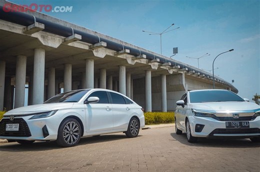 Akomodasi Mobil Baru Toyota Vios VS Honda City, Siapa Paling Lega? - Gridoto
