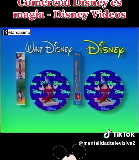 Tantos bellos recuerdos este hermoso comercial Disney es magia que salía en los VHS 🥰 #Comercial #Disney #Disneyesmagia #VHS #vhsvideo #chile #chile🇨🇱 #WaltDisney #disneyhomevideo #chilena #chileno #chilenos #chilenisimo #television #tvchile #tvchilena #disneyworld #Latinoamérica #latinoamerica #chile #argentina #mexico #peru #bolivia #televisionchile #televisionchilena #chilenas #chilena🇨🇱 #chileno #viral #recuerdos #nostalgia #tv