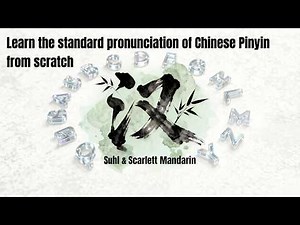 [Full Reading] Chinese Pinyin Alphabet | Complete Guide to Initials, Finals, and Tones