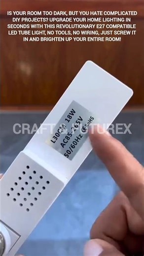 Say goodbye to bulbs! The ultimate screw in LED bar. #ytshorts