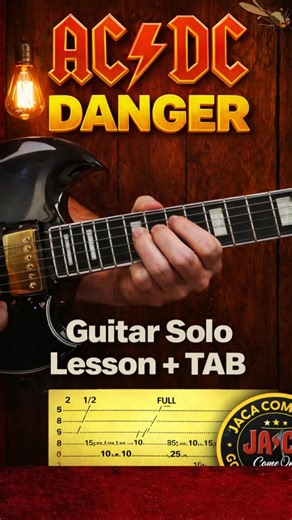 AC/DC “DANGER” SOLO – Sounds HARD, But It’s EASY! 🔥