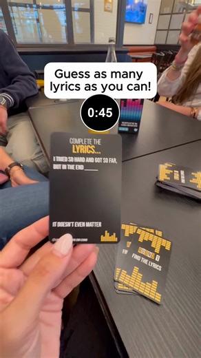 Guess the Lyrics: Fun Music Game Night Challenge