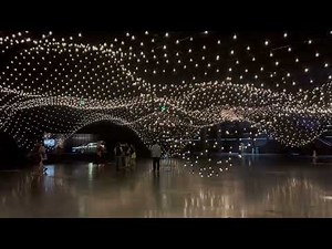 rafael lozano-hemmer's installation at design miami/basel changes by recording people’s heartbeats