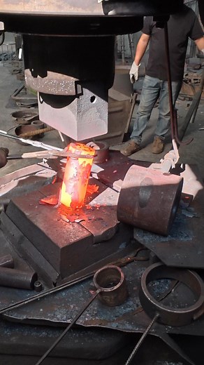 8.6K views · 107 reactions | Inside the factory Ring Rolling Machine — Forging the Perfect Steel Ring #process #machine #factory #forging #manufacturer #blacksmith #fblifestyle | Inside the factory | Facebook