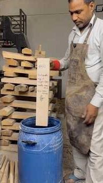 Custom Cricket Bat Making for Canada 🇨🇦 | Part 1 | Cleft Selection, Pressing & Handle Fitting 🏏🔥