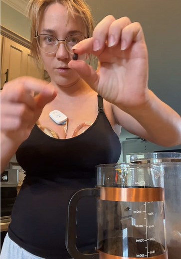 Today’s ☕️Chat: ‘Twas granted a pleasant night from Flora the Feisty‼️, Cow milk protein allergy???, and the arrival of the dreaded PPD 🥲 #twinmom #frenchpress #coffee #vlog #grwm