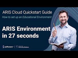 🇬🇧 ARIS Cloud Quickstart Guide – How to set up an Educational Environment? In 27 Seconds!