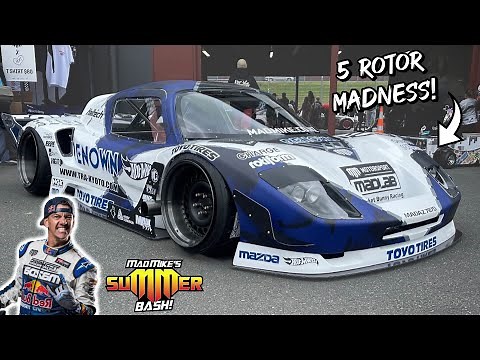 !! EXCLUSIVE !! Mad Mike's 787D - World's First 5 Rotor || Official Unveiling & Revving Action!