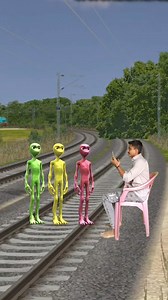 Funny dancing alien train vfx magic video #funny #worldfunny #comedy #fx_boy_naveed | Vfx Naveed
