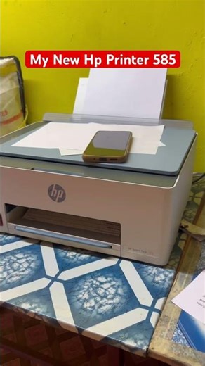 HP printer me new printer setup kaise Kare | First Bar print kaise Kare #mponline