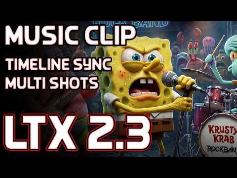 LTX 2.3 "Director's cut workflow" - Custom Audio - Multi Shot