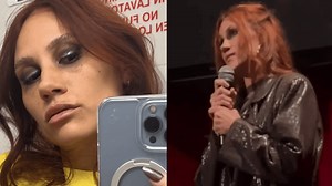 Man takes up offer after comedian begs stunned audience for 'someone to come home with her'