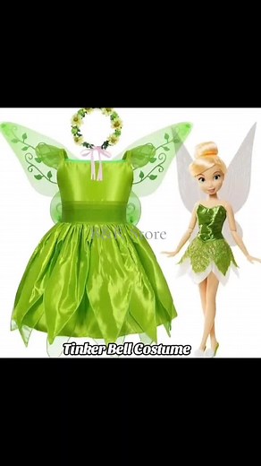 Girls Tinker Bell Costume - Shop Now!