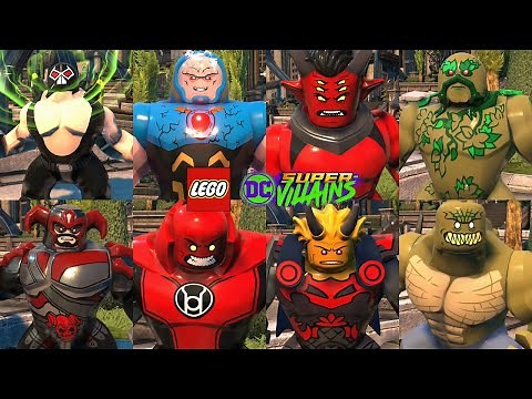 All Big Fig Characters In LEGO DC Super Villains