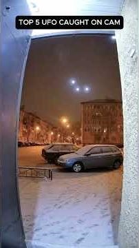 ALIEN INVASION?! Top 5 UFOs Caught on Doorbell Cam 😱👽
