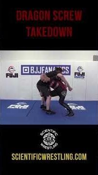 Dragon Screw Takedown From Over Under | Catch Wrestling Leg Attack #shorts