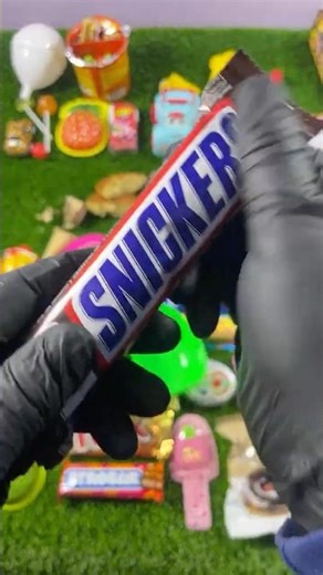 🍫 “The LOUDEST Snickers Ever! 😳 ASMR Candy Unwrap Challenge” #shorts #candycitycrafted