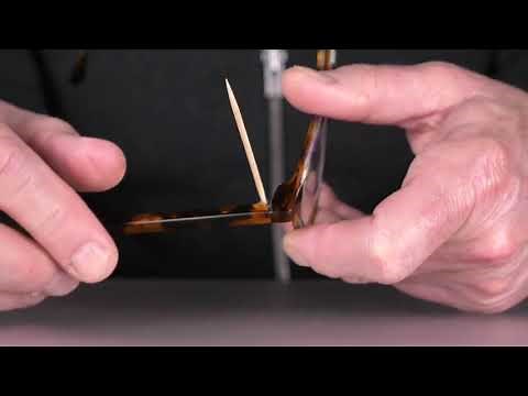 Comment réparer une branche de lunette ?