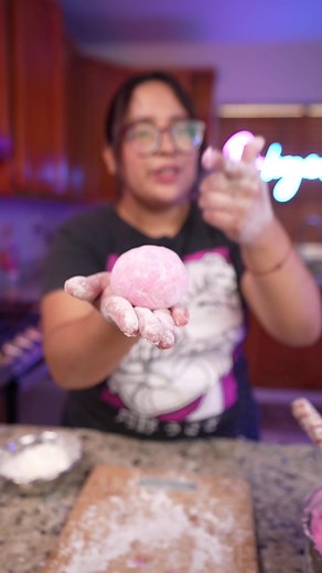 Cómo hacer Mochis Japoneses casero y fácil #latiaotaku #otaku #receta #hackfood #mochi #japanesefood