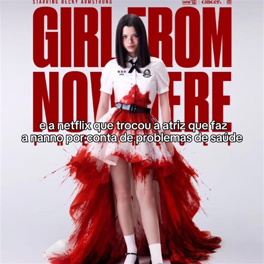 a série estreia dia 7 de março e ainda não se sabe se estará disponível na Netflix do Brasil #garotadefora #girlfromnowhere #entregatiktok #fyp #fy