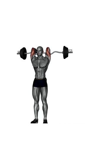 ez bar overhead extensions standing.mp4